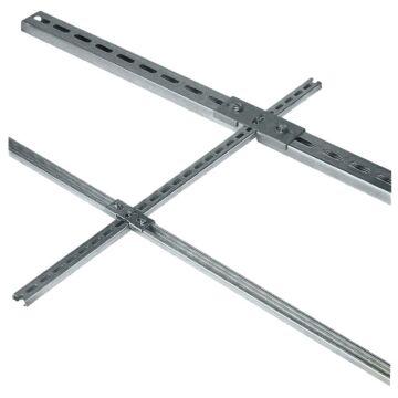 Conector carril 40x40mm