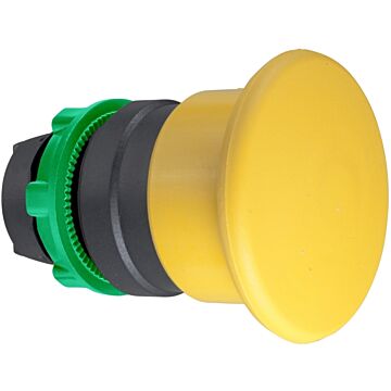 Cabeza pulsador  seta 40mm amar