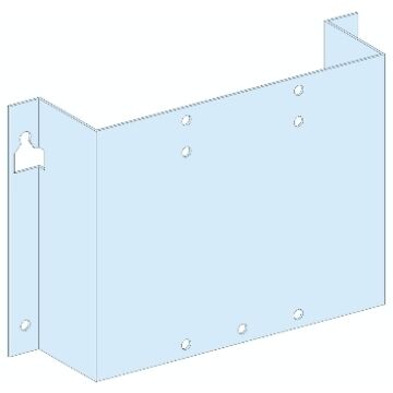 Placa soporte, prismaset g, para nsx/cvs /vigi/ins 250a, fijación vertical, 600mm (an.), mando maneta