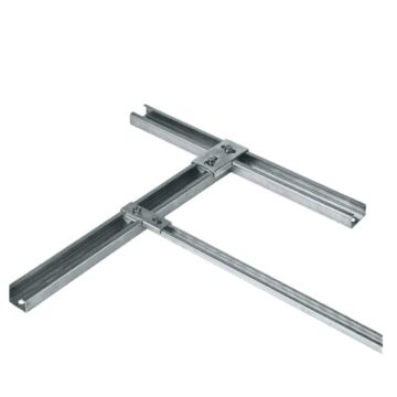 Conector carril 40x40mm