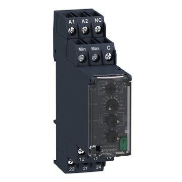 Relé de control de nivel rm22-l - 24..240 v ac/dc - 2 c/o