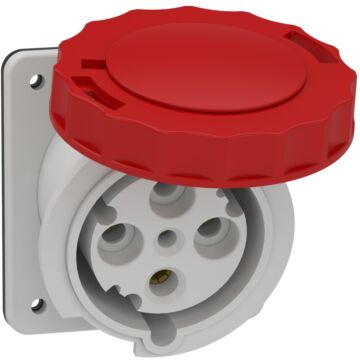 Pratika base de empotrar con salida inclinada - 63a - 3p+t- 380...415 vca ip67