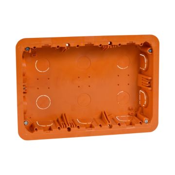 Caja empotrar con 3 columnas unica system