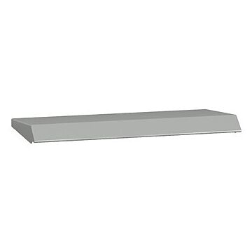Tejadillo para armario mural panelset  w400xd150 color ral7035. incluye fijaciones