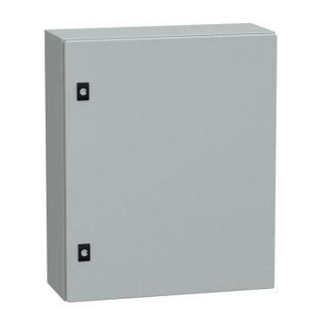 Spacial crn con puerta ciega sin placa de montaje alt600xanch500xprof200 ; ip66; ik10; ral7035