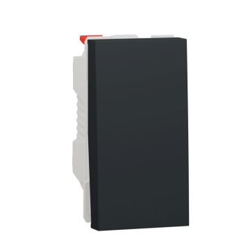 New unica conmutador 1 mod antracita