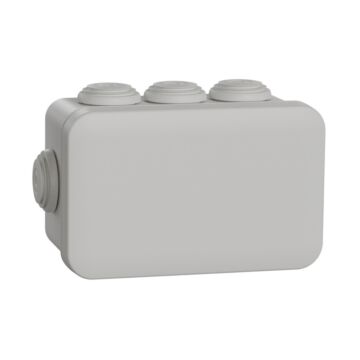 Mureva box - junction box - 8 grommets ø 20 - 105x65x55 mm