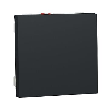 New unica pulsador 2 mod antracita