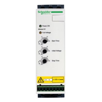 Arrancador suave para motores asíncronos - atsu01 - 32a -200... 480 v - 7,5...15 kw