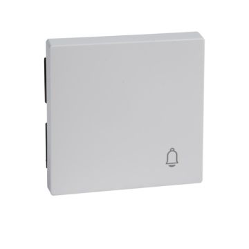 Tecla símbolo timbre elegance blanco activo