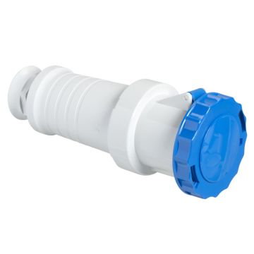 Pratika wander socket - straight - 125 a - 2p + e - 200...250 v ac - ip67