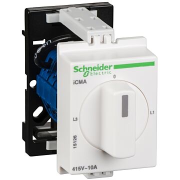 Conmutador rotativo amperímetro 10 a 415 v ac