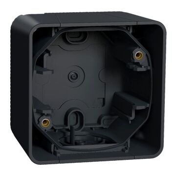 Mureva styl  caja estanco 1 elemento. montaje en superficie de mecanismos  gris