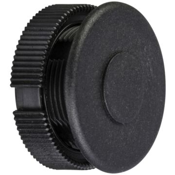 Pushbuttons, switches, pilot lights - negro tapón ciego para la estación de control o estación de control colgante