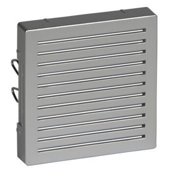 Tecla timbre elegance aluminio