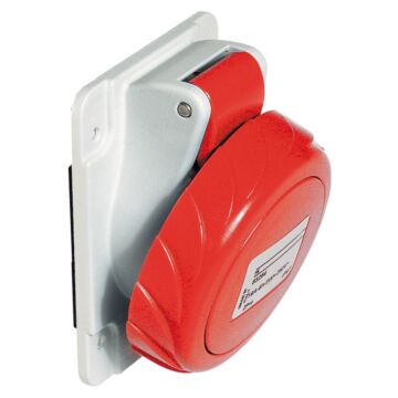 Base empotrar inclinada para container 32a 3p+tierra ip67