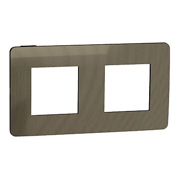 New unica marco 2 elem. studio metal bronce ng