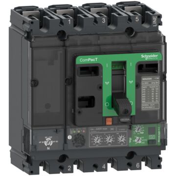 Interruptor automatico compact nsx250f 36ka ac 4p4r 250a micrologic 4.2