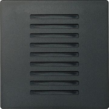 Knx - termostato por objetos antracita - elegance