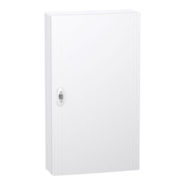 Envolvente modular, prismaset xs, 18 módulos 4 filas, superficie, puerta blanca