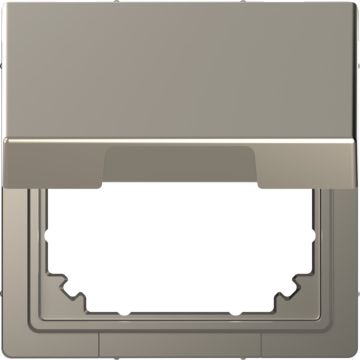 Adaptador elegance d-life con tapa níquel
