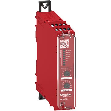 Preventa xps universal - módulo seguridad uak categoria 4 24v tornillo