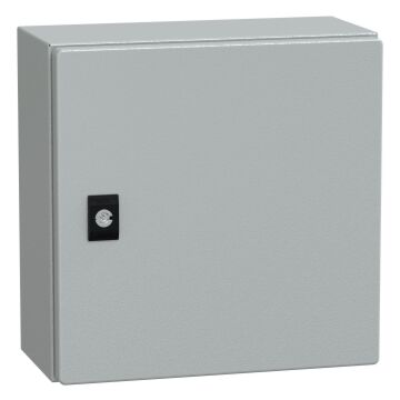 Armario mural de acero, panelset crn 300x300x150 puerta ciega sin placa de montaje