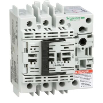 Tesys gs - switch-disconnector-fuse - 3 p - ul 30 a - fuse size cc