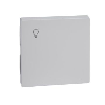 Tecla símbolo luz elegance blanco activo