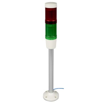 Lámpara led con 2 niveles sin zumbador 4v r-v