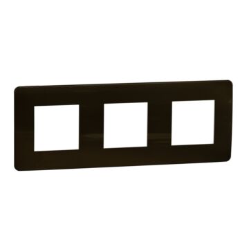 Marco 3 elementos studio metal bronce blanco