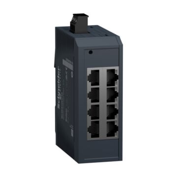 Modicon unmanaged switch - 8 ports for copper