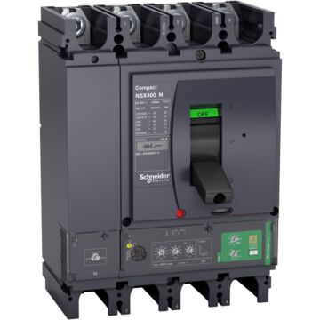 Interruptor automático nsx400 4p 50k micrologic 4.3 vigi 400a