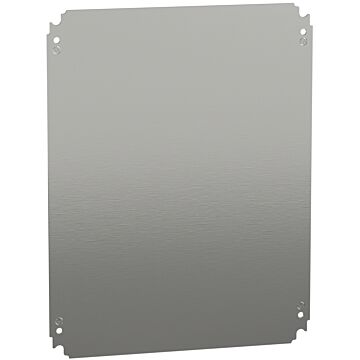 Placa de montaje de acero galvanizado. dimensiones  500x400