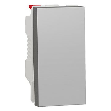 Interruptor 1 modulo new unica studio aluminio