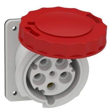 Pratika base de empotrar con salida inclinada - 63a - 3p+n+t 380...415 vca ip67