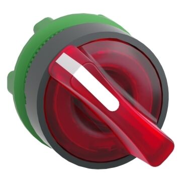 Cabeza selector luminoso  2 posiciones   rojo