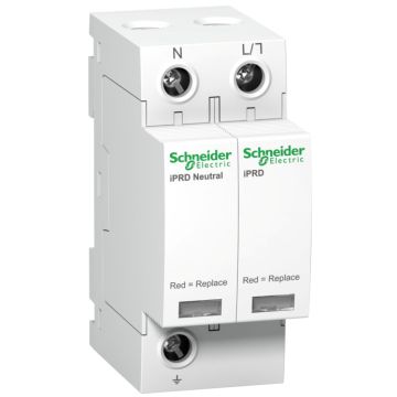 Limitador de sobretensiones transitorias tipo 2; acti9 iprd20; 1p+n; 20 ka; 350v