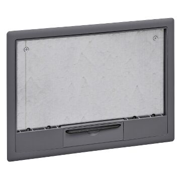 Optiline 45 - caja de suelo para 4 módulos dobles