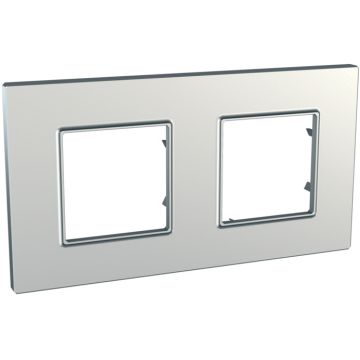 Marco 2 elementos serie única quadro plata