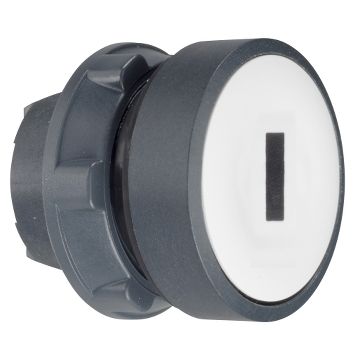 Cabeza pulsador  rasante blanco i