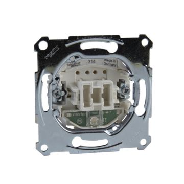 Pulsador con led de localizacion; compatible con la gama elegance/d-life