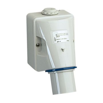 Clavija mural 16a 2p+tt 200-250v ip44