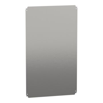 Placa de montaje metálica plana alt1000xanch600mm de acero galvanizado