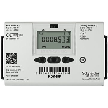 Medidor de calefacción y enfriamiento de la serie kd, dn80 con bridas de acero inoxidable, 40 m³/h nominal, caudalímetro
