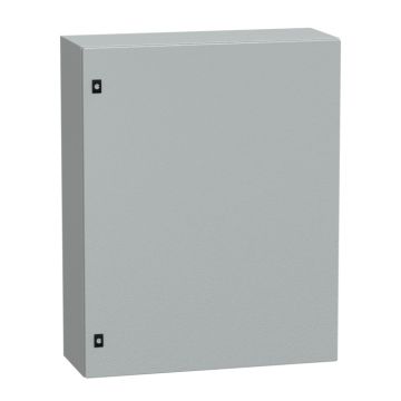 Spacial crn con puerta ciega sin placa de montaje . alt1000xanch800xprof300; ip66; ik10; ral7035