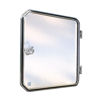 Ventanillas de plástico para aparellaje modular, tapa alta. l78xw200xd25mm.