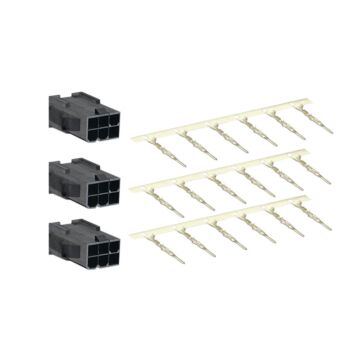 Kit de conectores de alimentación de motor, cables de conexión para bch2.b/.d/.f - 40/60/80 mm