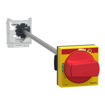 Kit de manija rotativa extendida tesys gv2 ip54 manija roja sin indicador de disparo para gv2l-gv2p