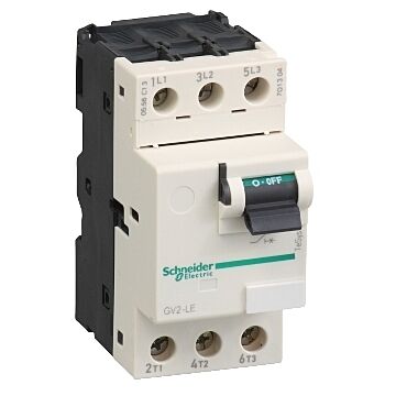 Disjuntores-motor magnéticos gv2le - 6,3a
